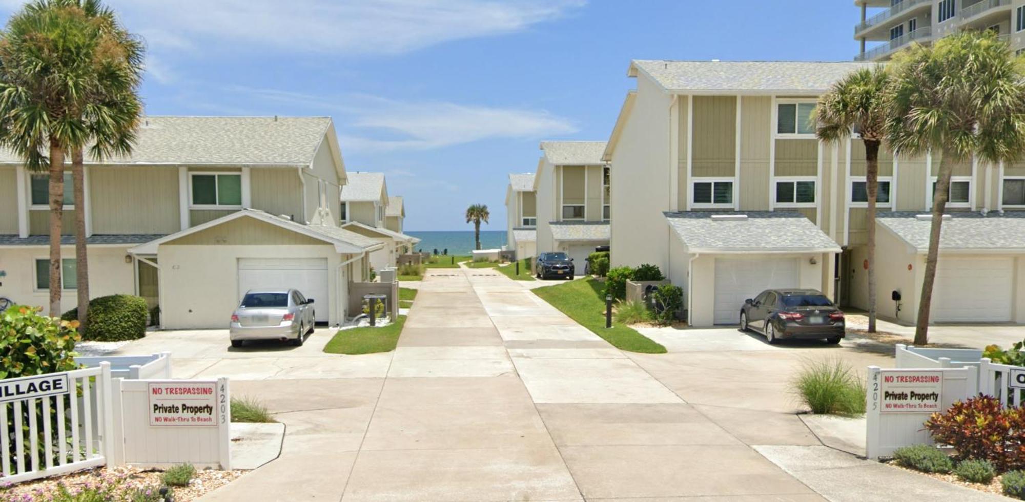 Zen Beach Retreat - Ocean View Townhouse -No Drive Beach New Smyrna Beach Luaran gambar