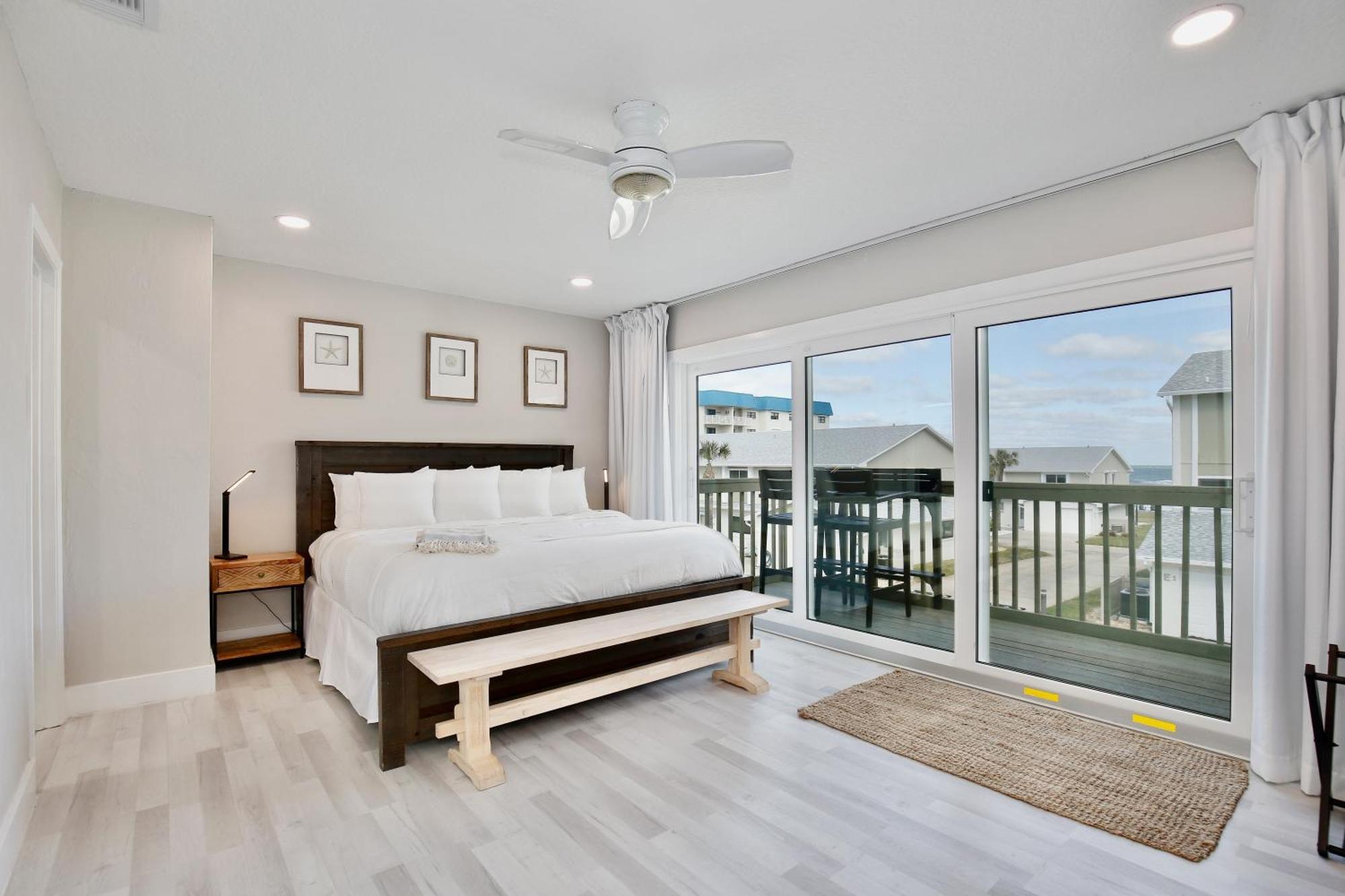 Zen Beach Retreat - Ocean View Townhouse -No Drive Beach New Smyrna Beach Luaran gambar
