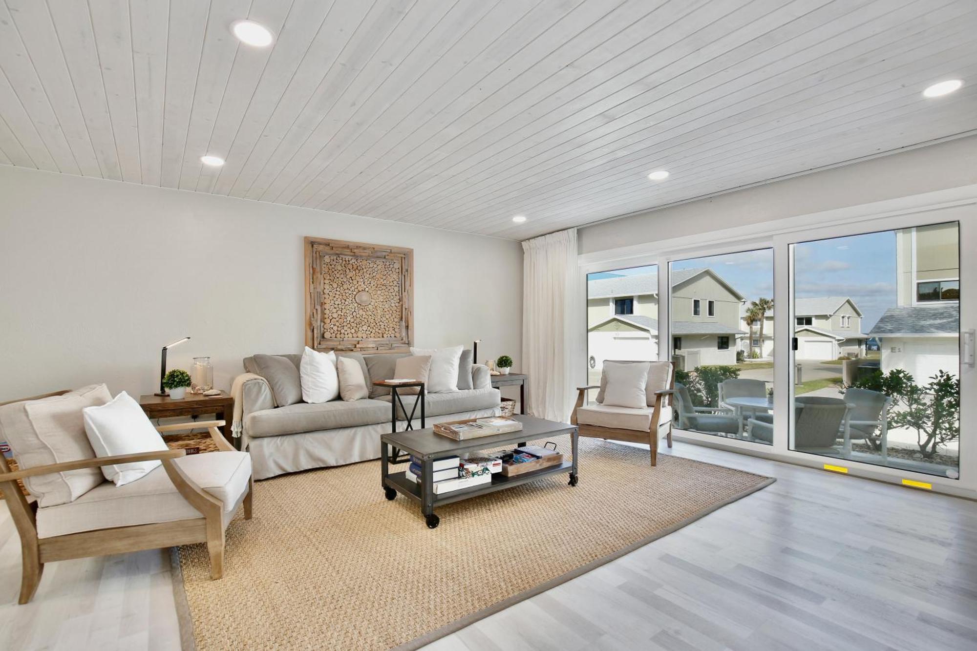 Zen Beach Retreat - Ocean View Townhouse -No Drive Beach New Smyrna Beach Luaran gambar