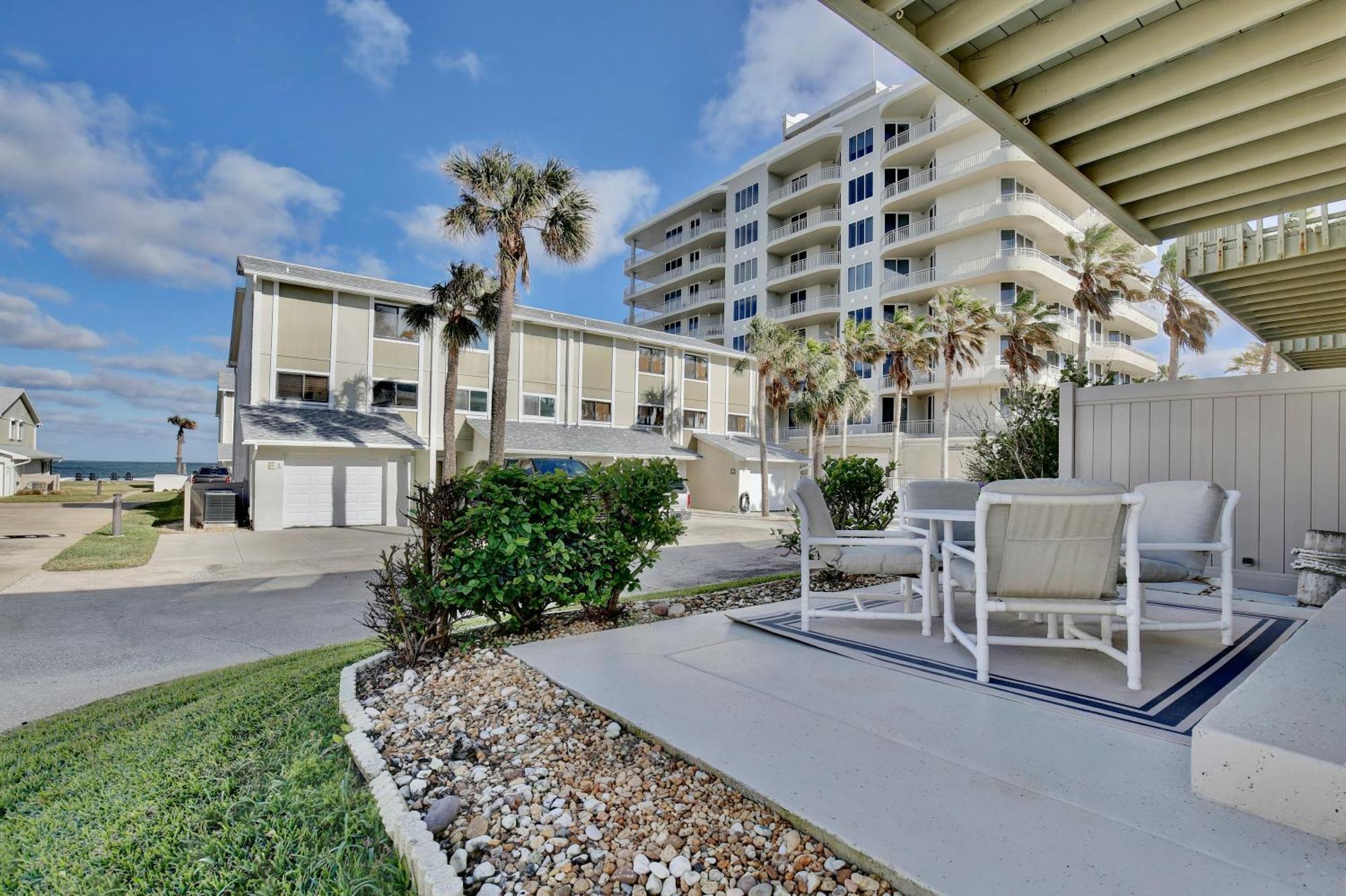 Zen Beach Retreat - Ocean View Townhouse -No Drive Beach New Smyrna Beach Luaran gambar