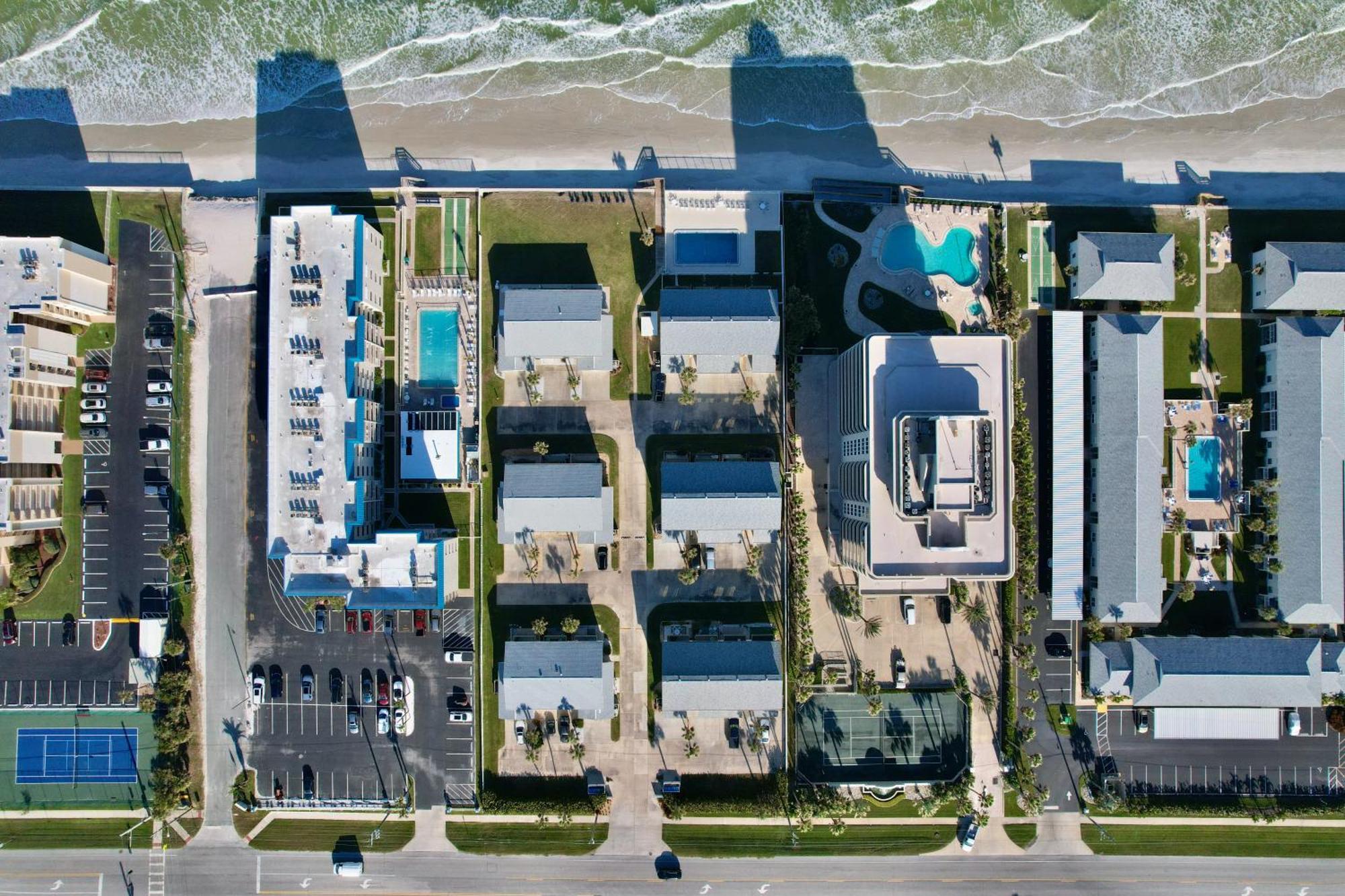 Zen Beach Retreat - Ocean View Townhouse -No Drive Beach New Smyrna Beach Luaran gambar