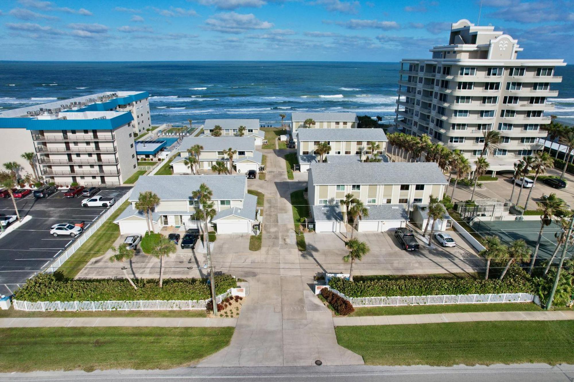 Zen Beach Retreat - Ocean View Townhouse -No Drive Beach New Smyrna Beach Luaran gambar