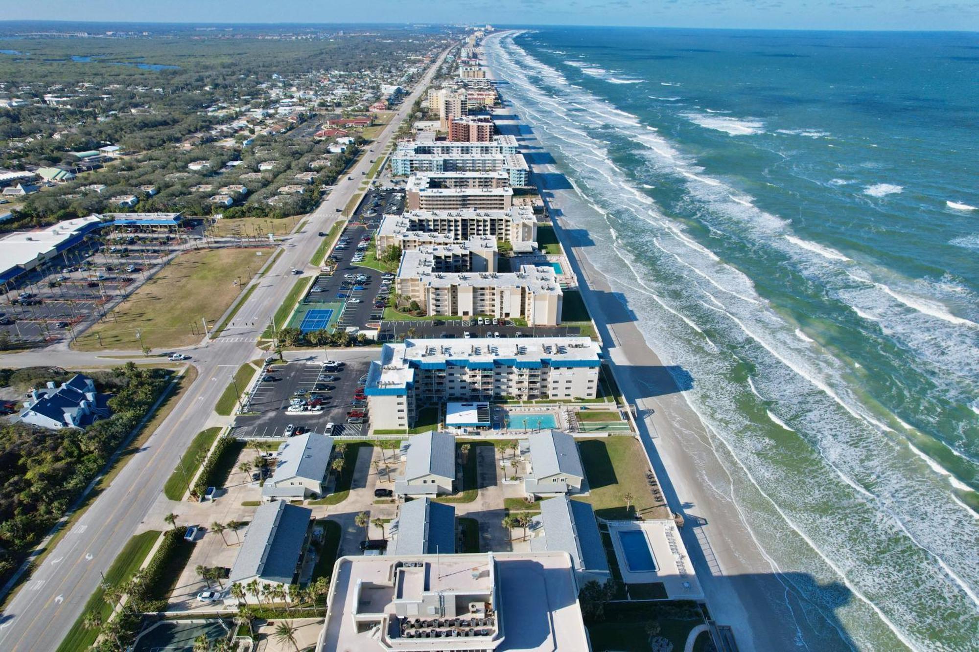 Zen Beach Retreat - Ocean View Townhouse -No Drive Beach New Smyrna Beach Luaran gambar