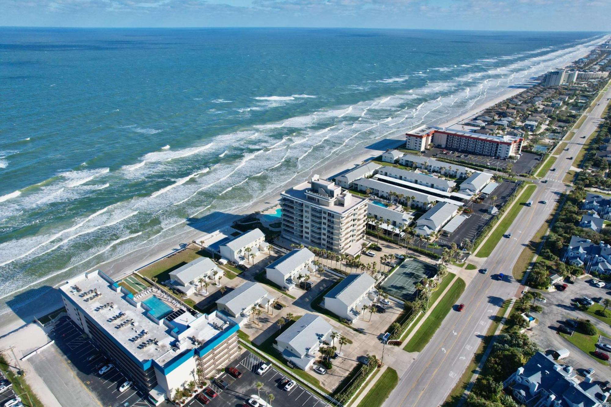 Zen Beach Retreat - Ocean View Townhouse -No Drive Beach New Smyrna Beach Luaran gambar