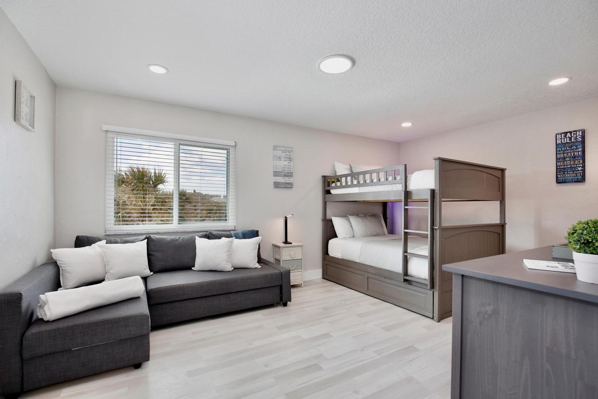 Zen Beach Retreat - Ocean View Townhouse -No Drive Beach New Smyrna Beach Luaran gambar