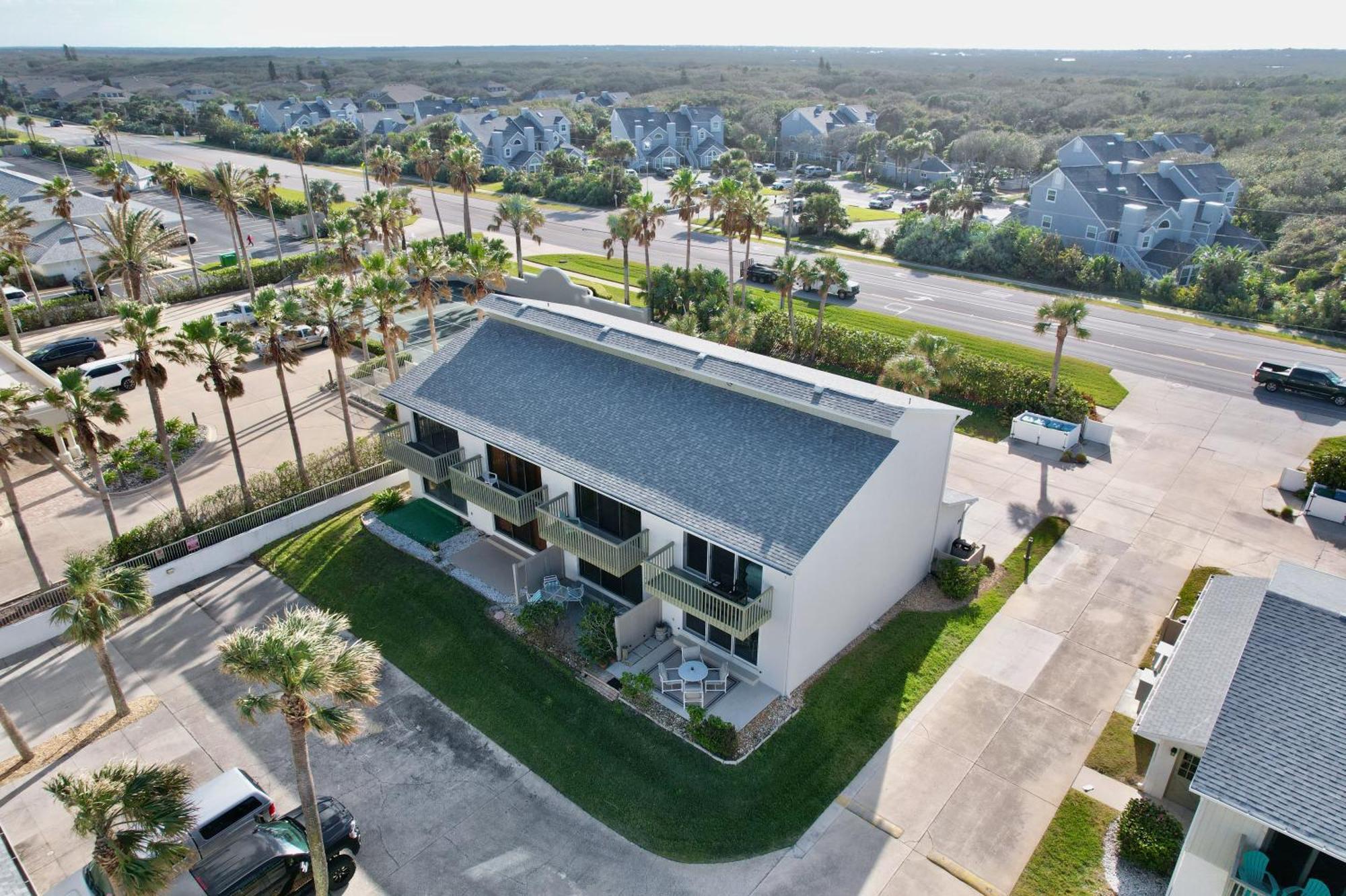 Zen Beach Retreat - Ocean View Townhouse -No Drive Beach New Smyrna Beach Luaran gambar