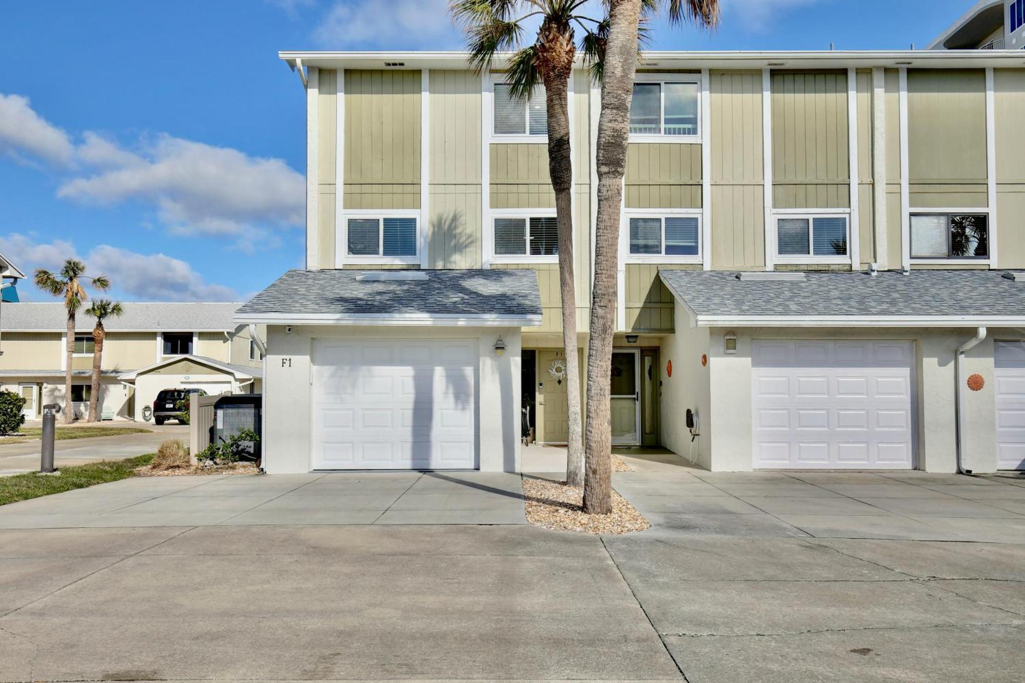 Zen Beach Retreat - Ocean View Townhouse -No Drive Beach New Smyrna Beach Luaran gambar