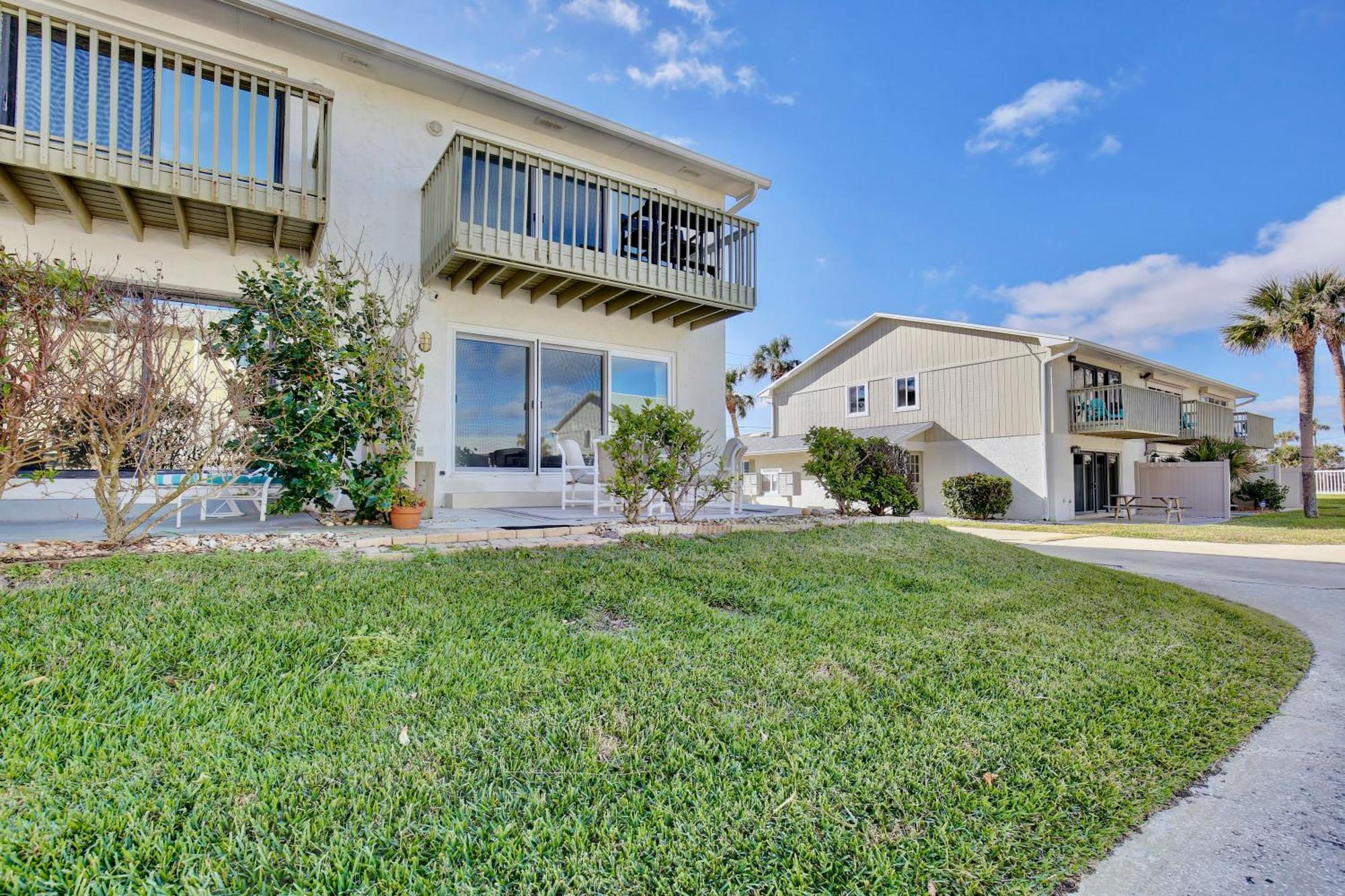 Zen Beach Retreat - Ocean View Townhouse -No Drive Beach New Smyrna Beach Luaran gambar