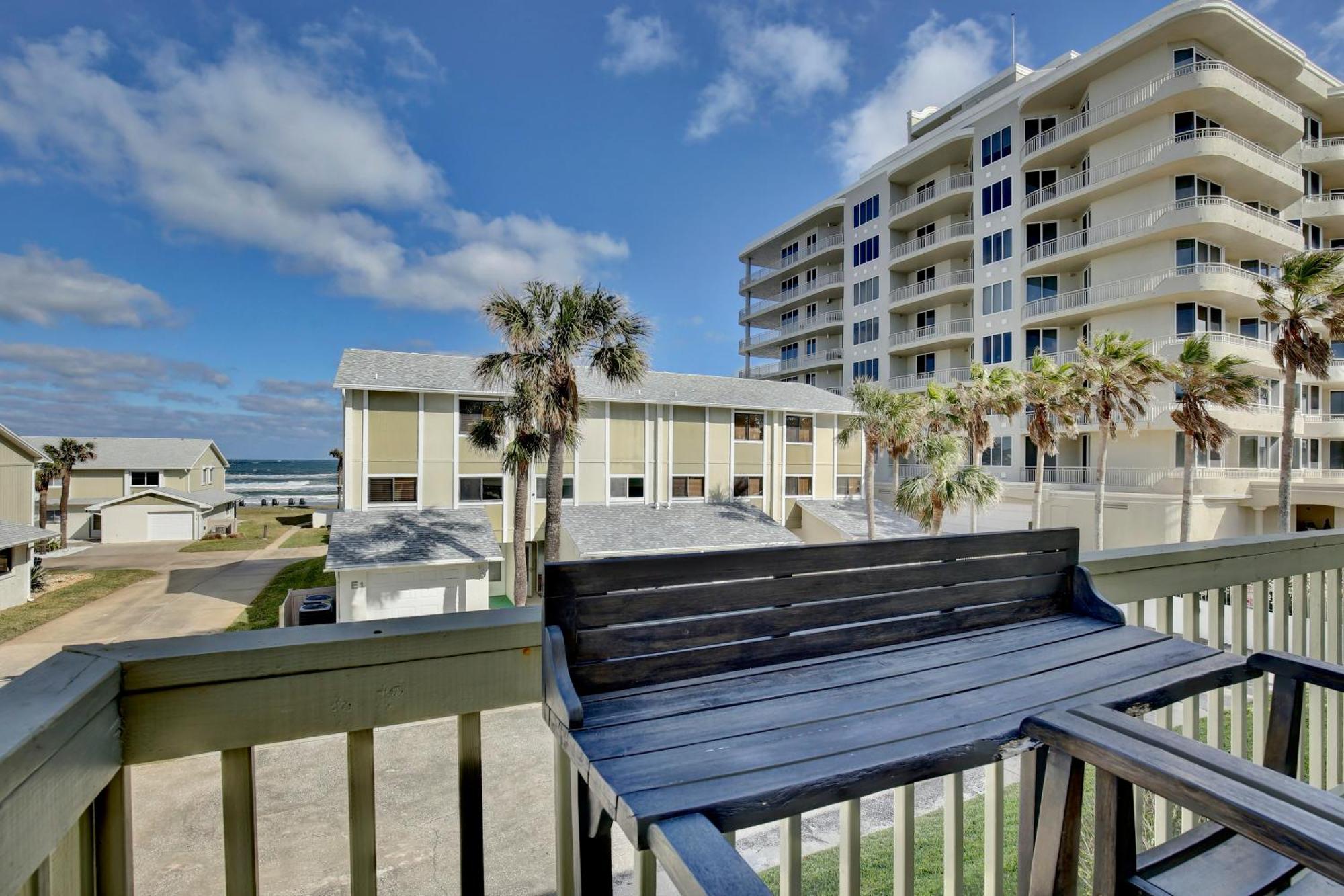 Zen Beach Retreat - Ocean View Townhouse -No Drive Beach New Smyrna Beach Luaran gambar