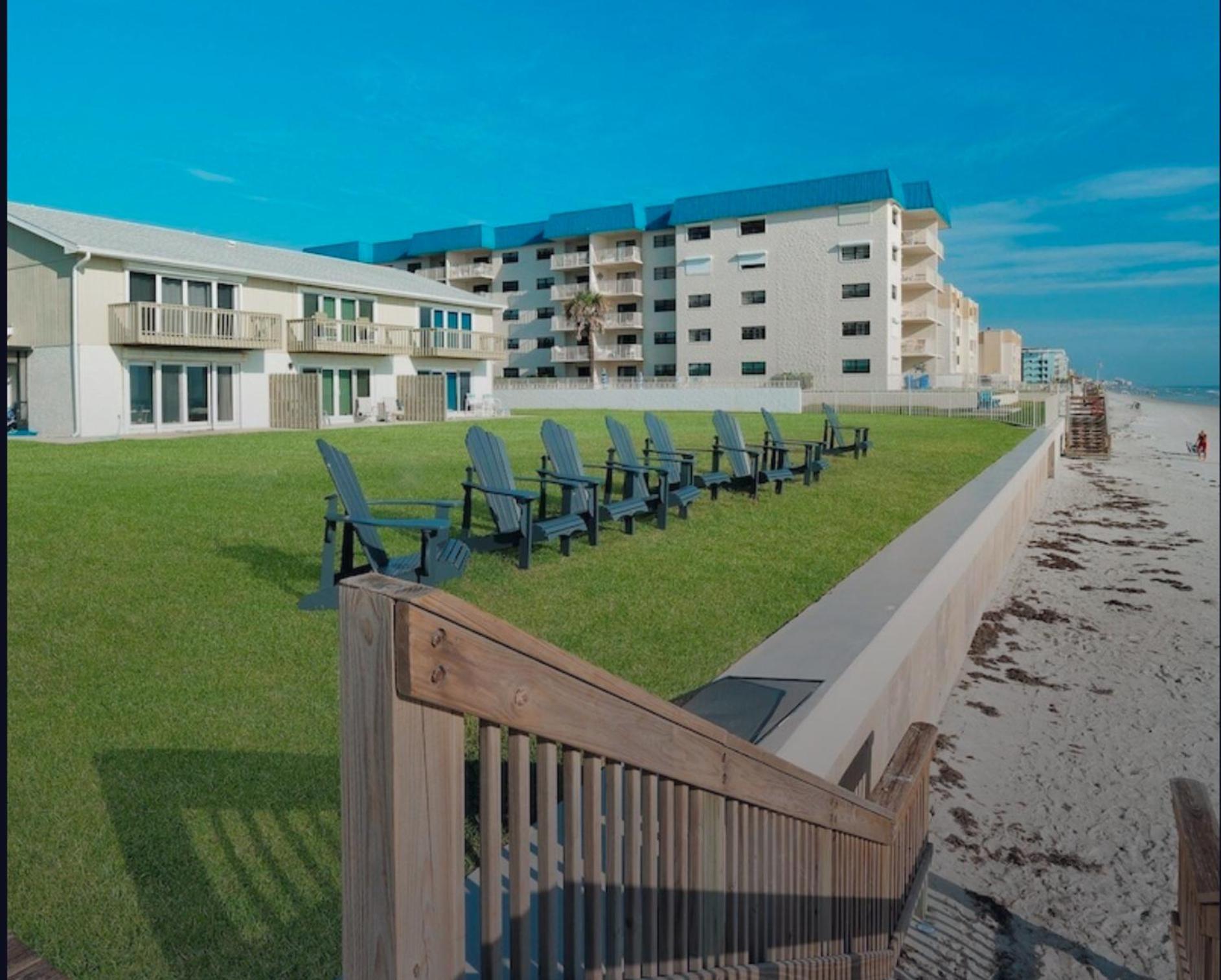Zen Beach Retreat - Ocean View Townhouse -No Drive Beach New Smyrna Beach Luaran gambar